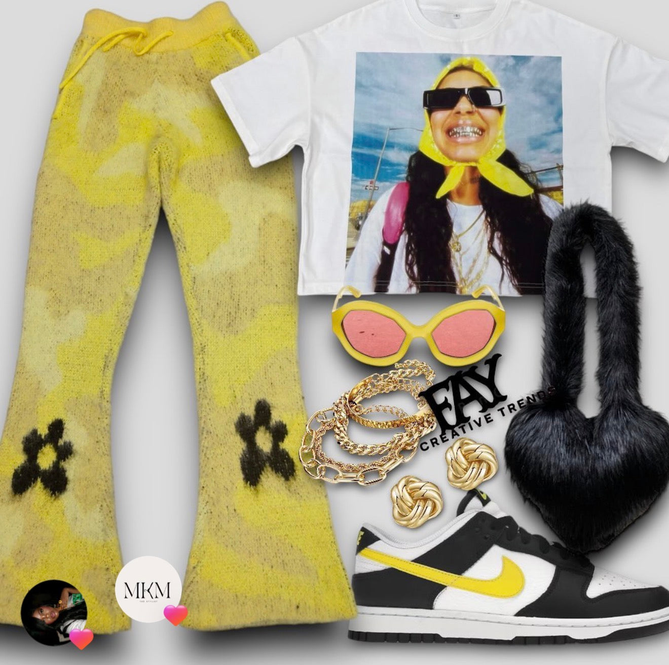 Gio Oversized graphic tee